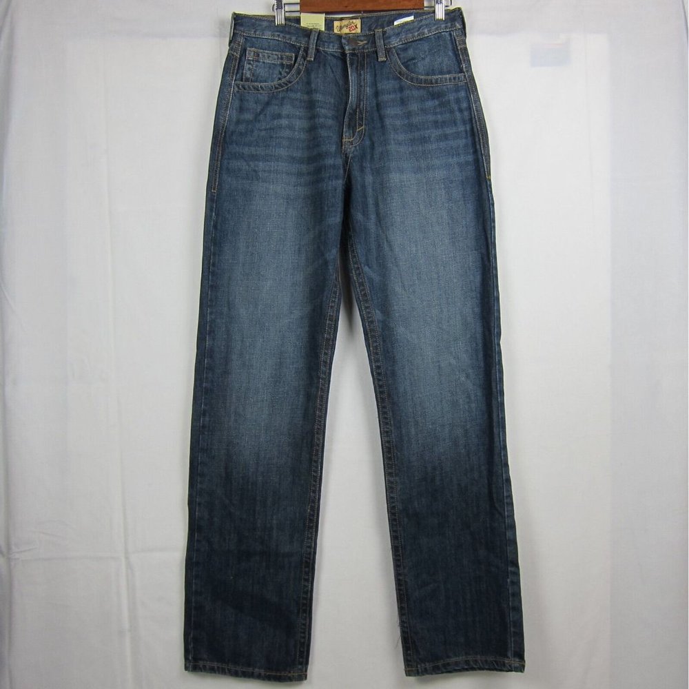 Wrangler 20X Deep Blue Denim Jeans 20X Extreme Relaxed Men's Size 42 X 32 NEW